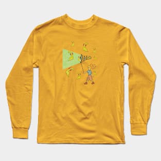 Dinosaur Tractor Beam Long Sleeve T-Shirt